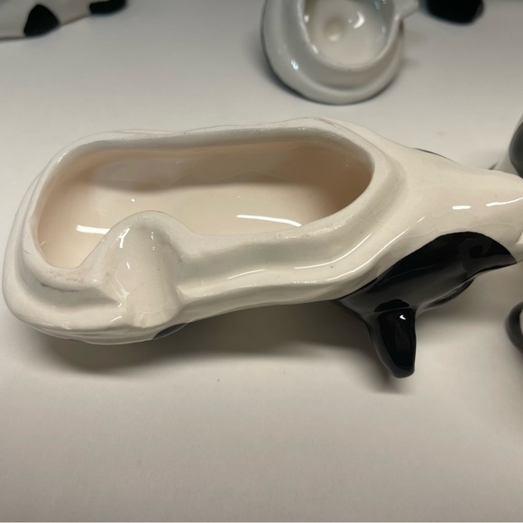VTG. CARDIA MILK COW TEA/COFFEE SUGAR, CREAMER SET - Picture 7 of 16
